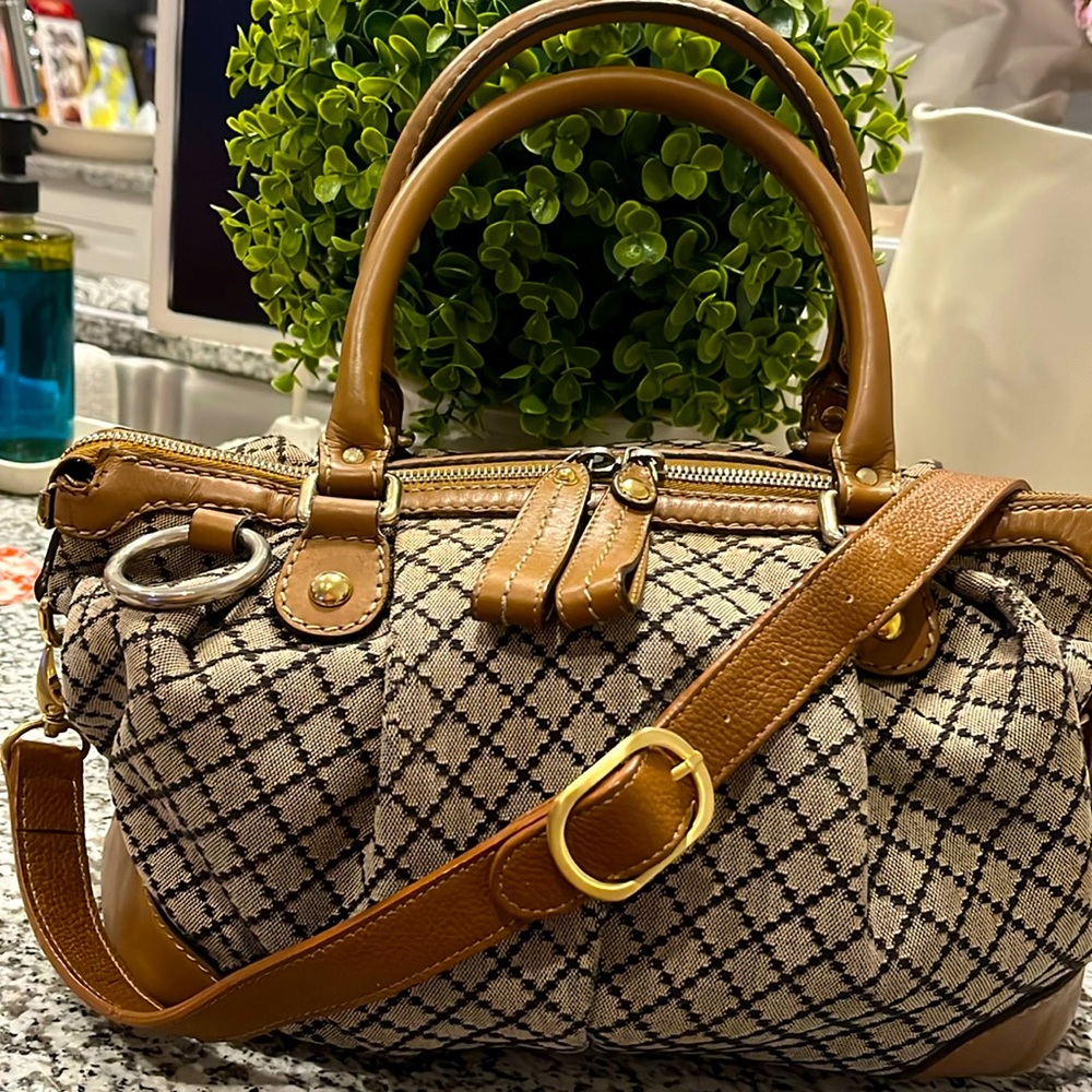 Gucci Diamante Sukey 2 Way Bag~Preloved~very good condition!